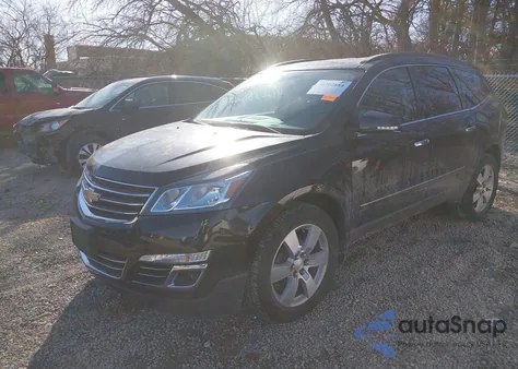 2015 Chevrolet Traverse Ltz z USA, uszkodzony, nr VIN 1GNKVJKD1FJ269604